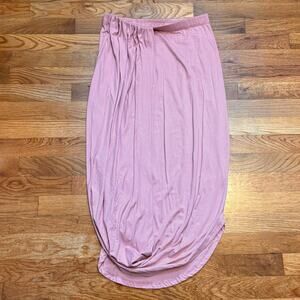 Free People Beach Women’s Small Daphne Pull on Skirt Draped Vacation Vaca Chic